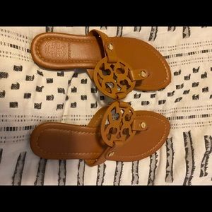 INSPIRED Tory Burch Miller sandals